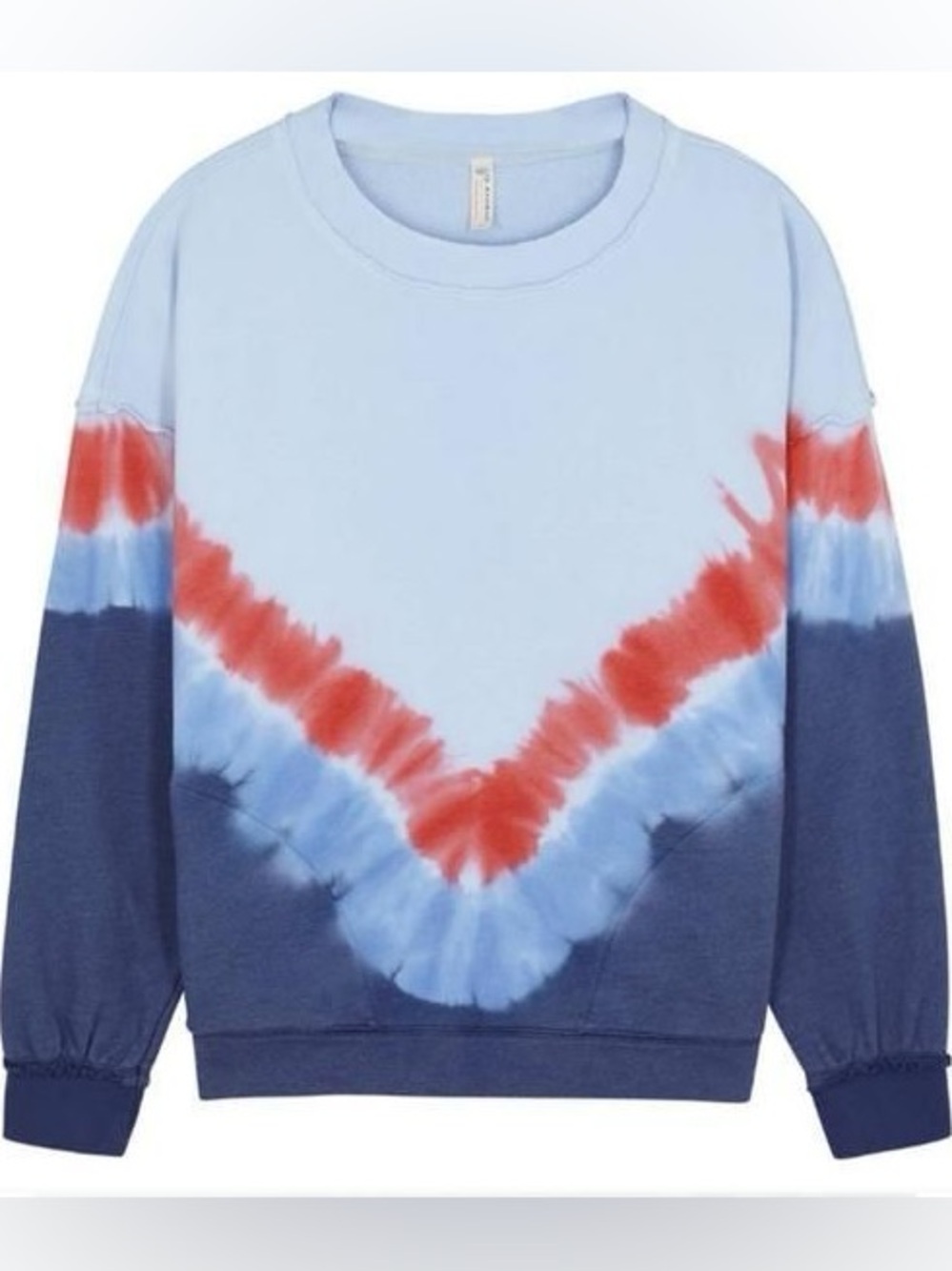 FP Movement Free People Metti Oversized Tie Dye Crewneck Sweatshirt Size S